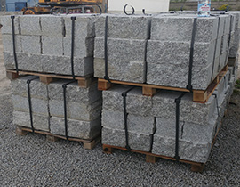 kamien granit cieto lupany murowy 20x20x40